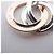 Collana Tiffany & Co. 925 Metal 1837 Triple Interlocking Circle - vista 10