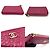 Monedero Chanel Camellia No. 5 Rosa Roja - vista 4