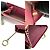 Monedero Chanel Camellia No. 5 Rosa Roja - vista 6