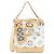 Borsa a Spalla Louis Vuitton Tweed Monogram Multicolor Nano Noe Bianco
