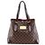 Borsa Tote Louis Vuitton Hampstead MM Marrone