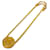 Hermès Hermes Sellier Gold Brooch  - view 1