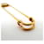 Hermès Hermes Sellier Gold Brooch  - view 6