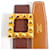 Hermès Hermes Ledergürtel Standard Braun - Ansicht 3