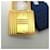 Hermès Collier Hermes O'Kelly D-stamp Gold x Navy  - vue 4