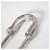 Hermès Broche Hermes Sellier plaquée or  - vue 5