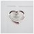 Orecchini a lobo a forma di cuore in argento 925 Tiffany & Co. - vista 3