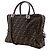 Borsa Business Fendi Zucca Marrone - vista 3