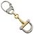 Portachiavi Horsebit Gucci Argento D'oro