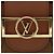 Borsa a tracolla Louis Vuitton Dauphine MM Marrone - vista 17