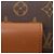 Borsa a tracolla Louis Vuitton Dauphine MM Marrone - vista 9