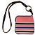 Hermès Pochette in pelle Hermes Carre Pocket Rosa Blu navy - vista 2