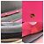 Borsa a tracolla in pelle rosa neon Burberry - vista 7