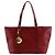 Fendi Zucchino Tote Bag Rot