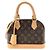 Borsa Louis Vuitton Monogram Alma BB Marrone
