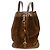 Gucci Vintage Bamboo Suede Small Marrone