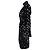 Abito midi con collo alto in seta nera Marc Jacobs Nero - vista 4