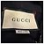 Felpa con cappuccio e zip Gucci con logo ricamato in cotone nero - vista 6