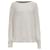 Theory Open Knit Pullover aus weißer Baumwolle Roh  - Ansicht 1