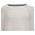 Theory Open Knit Pullover aus weißer Baumwolle Roh  - Ansicht 2