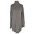 Loro Piana Dunster Mini Kleid aus grauem Kaschmir