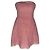 Maje Mini abito Soundscape di Aje in nylon rosa Marrone