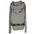 Sudadera Gucci con bordado de tigre en algodón gris - vista 5
