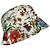 Gorra bucket de twill estampado Gucci en algodón con estampado floral - vista 8