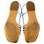 Sandali bassi Millie Lattice in pelle argento Reformation - vista 10