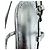 Sandali bassi Millie Lattice in pelle argento Reformation - vista 9