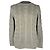 Polo Ralph Lauren Strickpullover aus grauer Seide mit Zopfmuster Braun Rot
