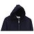 Felpa con cappuccio e zip 4-Bar in cotone blu navy Thom Browne - vista 2