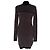 Mini abito in bouclé a righe metallizzate Balmain in viscosa multicolore