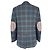 Ralph Lauren Elbow Patch Work Plaid Jacket in Navy Blue Wool - view 2