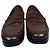 Mocassini Manolo Blahnik Ralone in pelle marrone effetto coccodrillo Rosso - vista 2