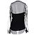 Camicetta Christian Dior in mesh con scollo girocollo in seta nera Nero