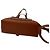Mini Gate Tote Loewe in pelle marrone Rosso - vista 7