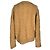 Polo Ralph Lauren V-Ausschnitt Strickpullover aus Camel-Wolle mit Zopfmuster Gelb Kamel - Ansicht 3