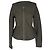 Herve Leger Zip-Up Peplum Blazer aus schwarzer Rayon