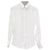 Camicia a Maniche Lunghe con Bottoni Brunello Cucinelli in Lino Bianco