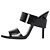 Alexander Wang High-Heel Mules aus schwarzem Lackleder - Ansicht 2