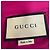Gucci Button Down Bow Blouse in Pink Silk Brown - view 4