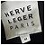 Mini abito bandage Herve Leger in rayon nero - vista 4