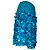 Maje Mini gonna con paillettes Aje Cherie in nylon azzurro Blu Blu chiaro - vista 2