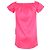 Maje Off-Shoulder Mini Kleid aus rosa Polyester Pink - Ansicht 3