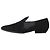 Mocassini a punta affusolata in scamosciato nero Acne Studios - vista 2