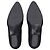 Mocassini a punta affusolata in scamosciato nero Acne Studios - vista 6