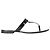 Sandali slide Versace Medusa Logo-Plaque in pelle nera Nero