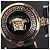 Sandali slide Versace Medusa Logo-Plaque in pelle nera Nero - vista 11