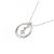 Autre Marque Collana in oro bianco 10K e diamanti Argento - vista 3